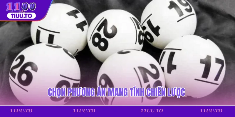 Chọn phương án mang tính chiến lược