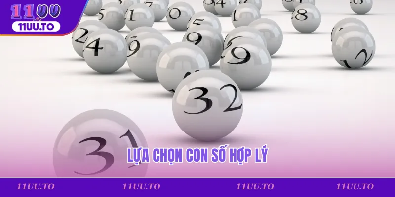 Lựa chọn con số hợp lý