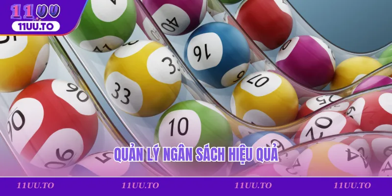Quản lý ngân sách hiệu quả